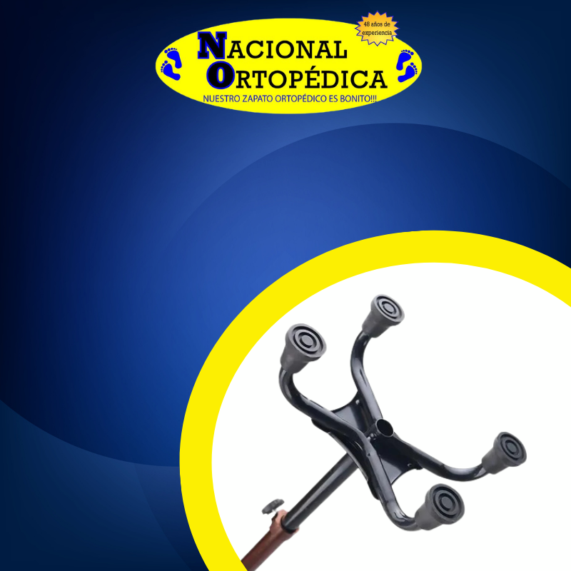 Bastón cuatro puntos