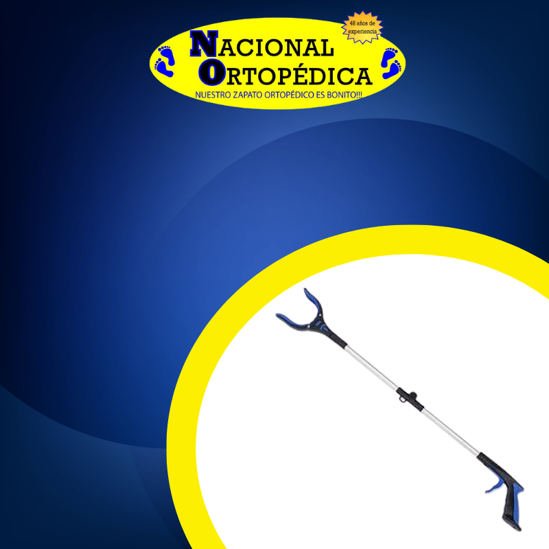 Pinza alcanza objetos