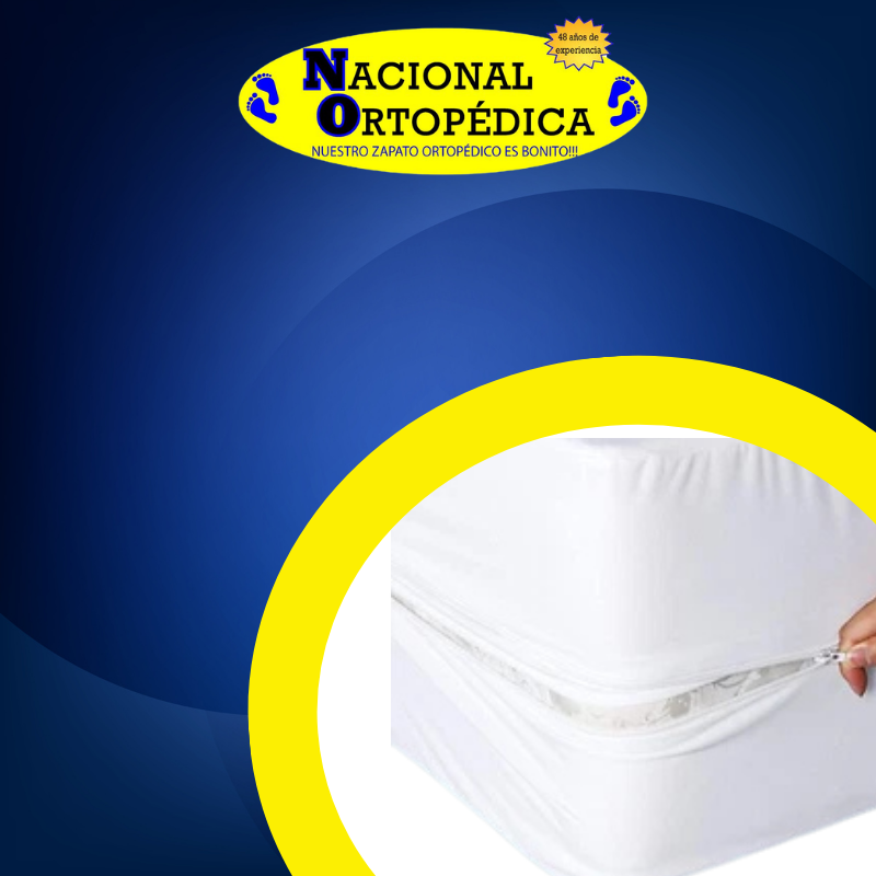 Protector de colchón vinilo con cierre