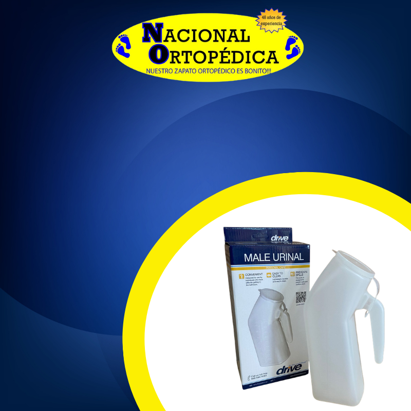 Urinal masculino plastico