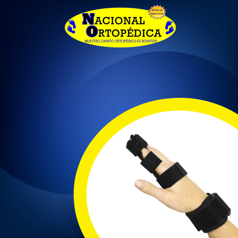 Férula ajustable para dedo