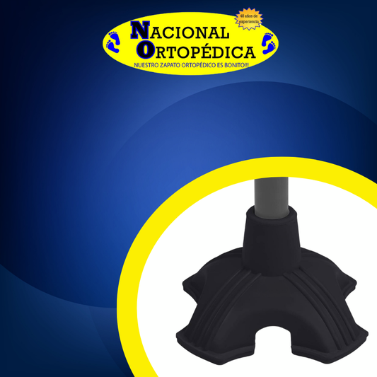Tapón para bastón cuadruple