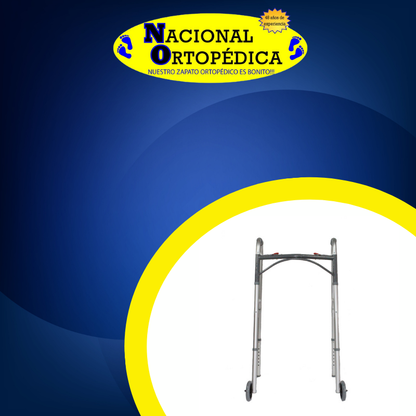 Andadera con ruedas delanteras