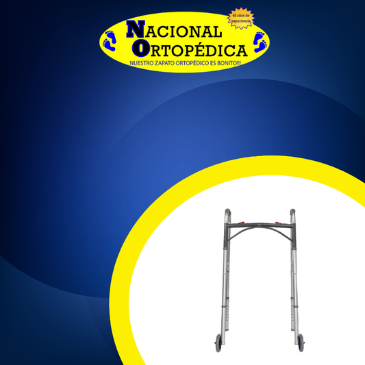 Andadera con ruedas delanteras