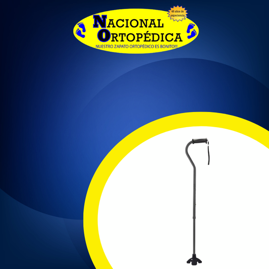 Tapón para bastón cuadruple